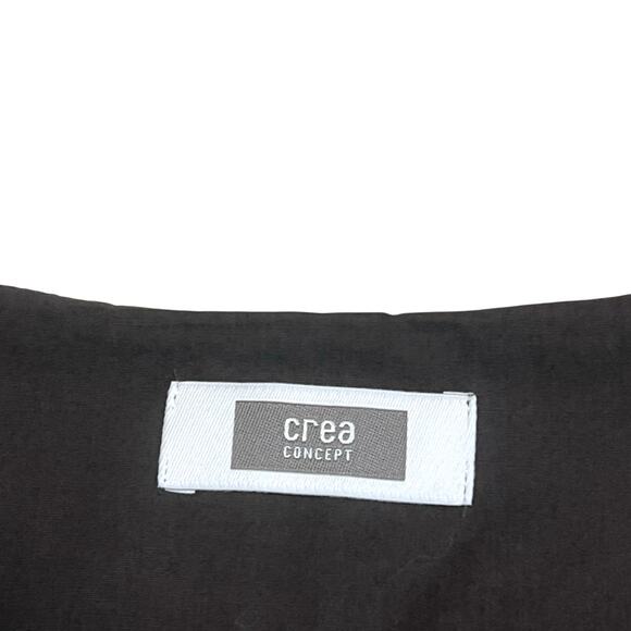 Crea Concept Chocolate Brown A-Line Wool Maxi Classic Minimalist Skirt Size 8 - Picture 3 of 8